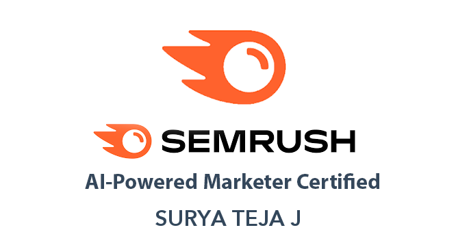 SEMrush Certification Badge
